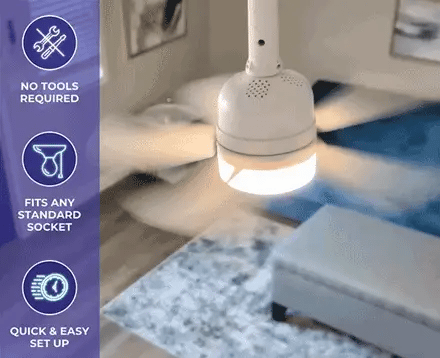 WunderCool - Light Socket Fan