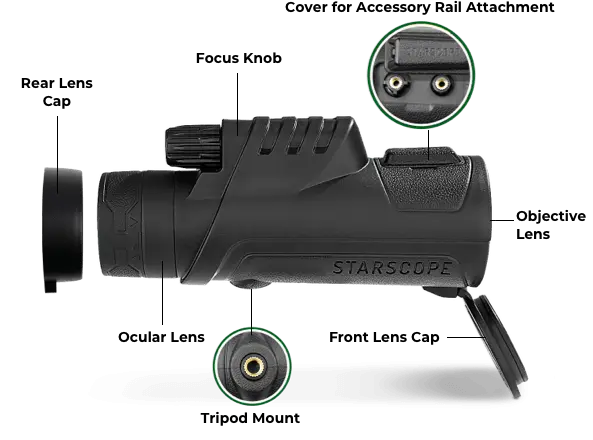 Starscope Monocular - 10x Magnification