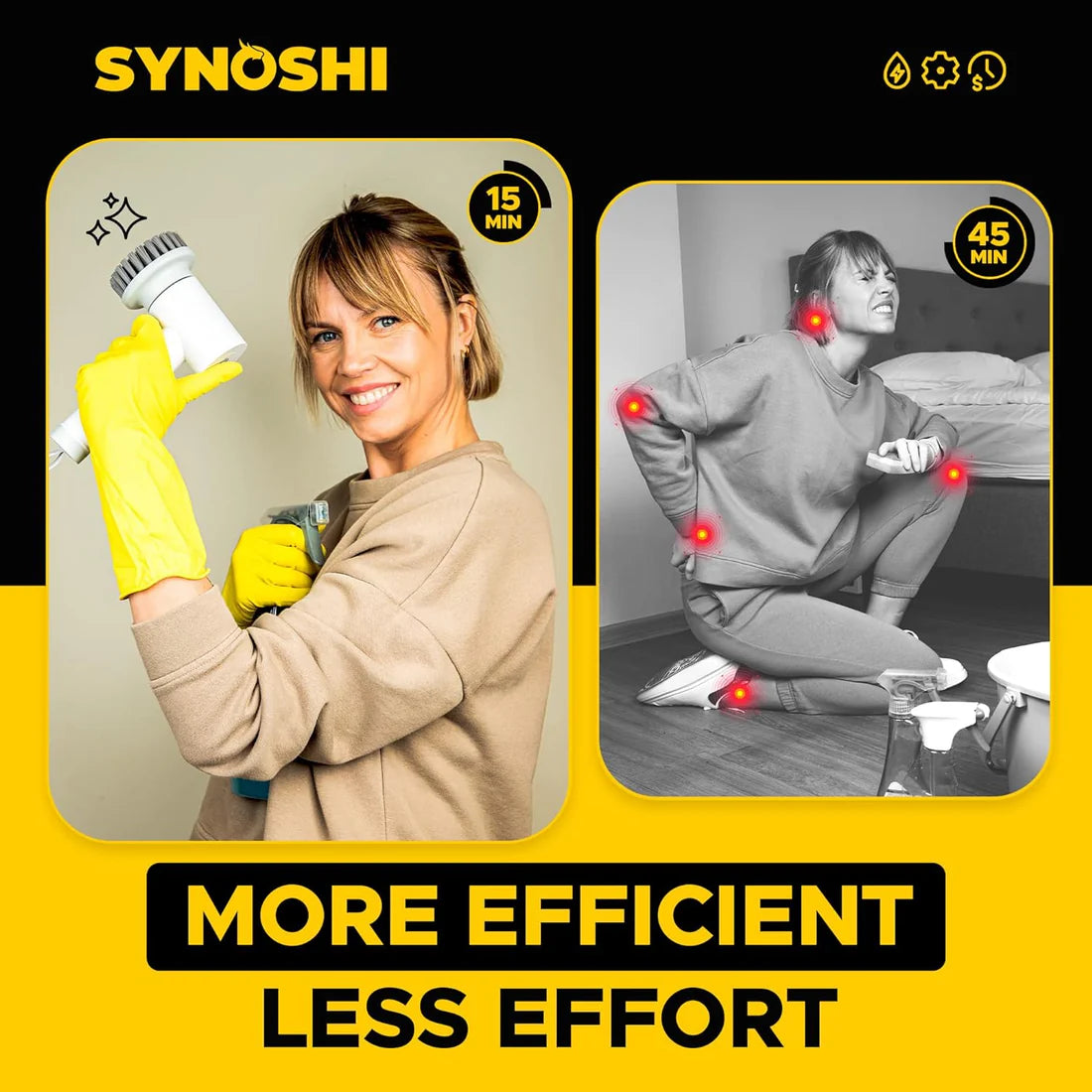 Synoshi - Spin Power Scrubber