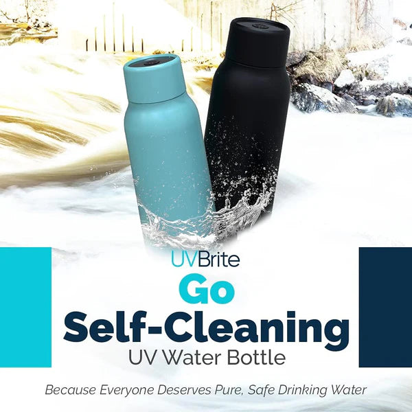 UVBrite Smart Bottle - Self-Cleaning UV Water Bottle