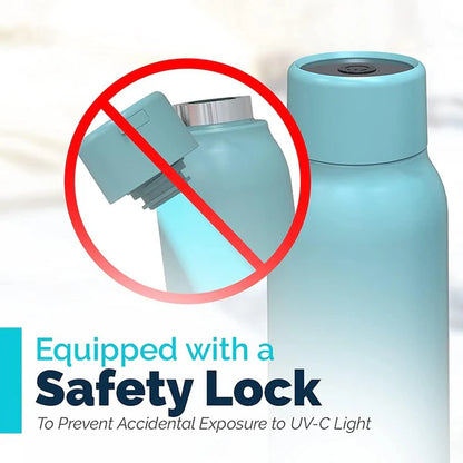 UVBrite Smart Bottle - Self-Cleaning UV Water Bottle