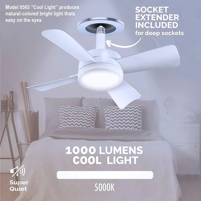WunderCool - Light Socket Fan